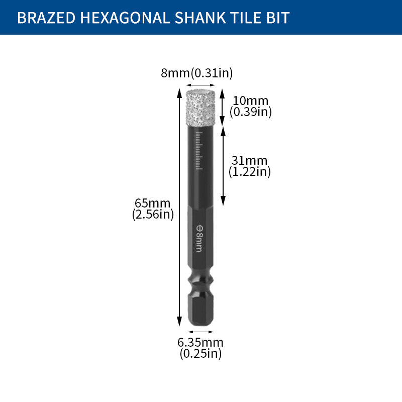 Diamond Dry Drill Bit