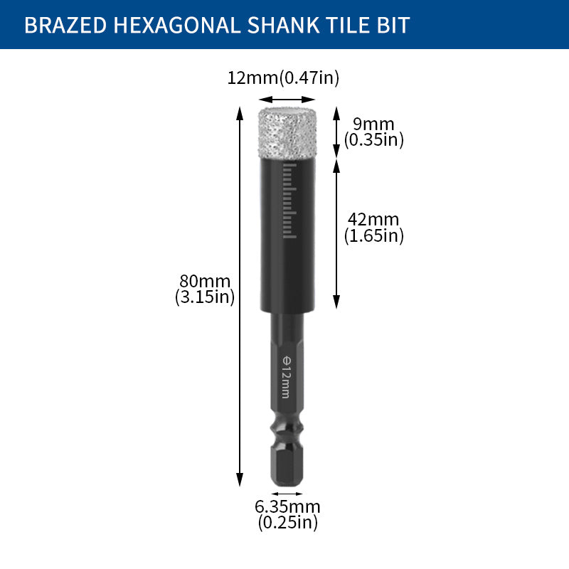 Diamond Dry Drill Bit