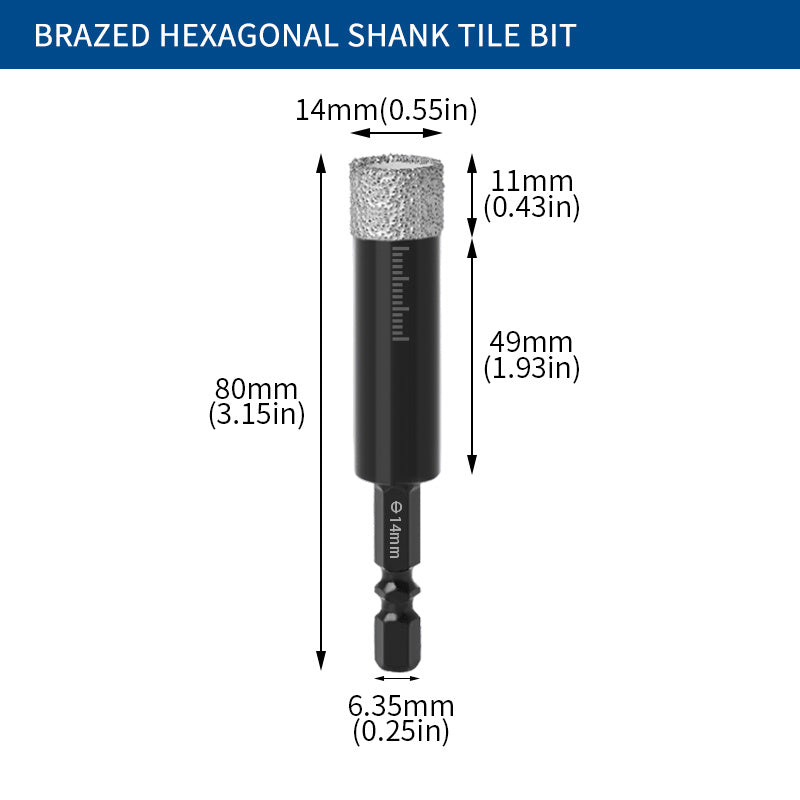 Diamond Dry Drill Bit