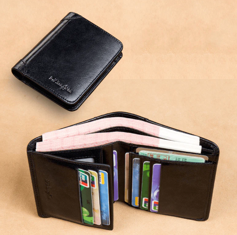 Genuine Leather Men Wallets
