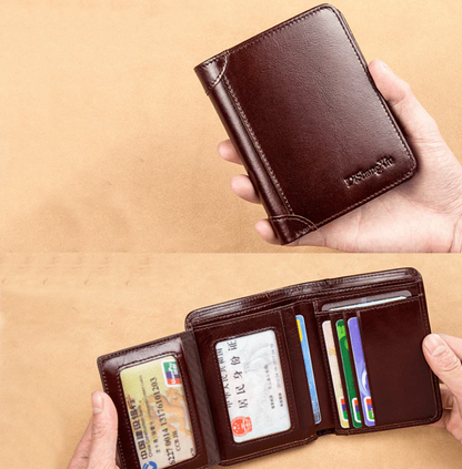 Genuine Leather Men Wallets