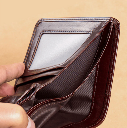Genuine Leather Men Wallets