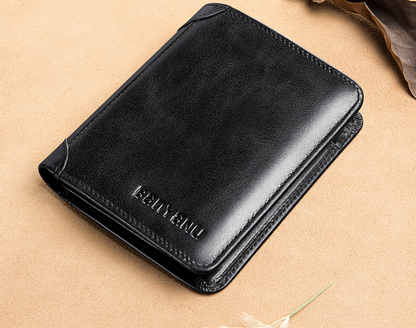 Genuine Leather Men Wallets