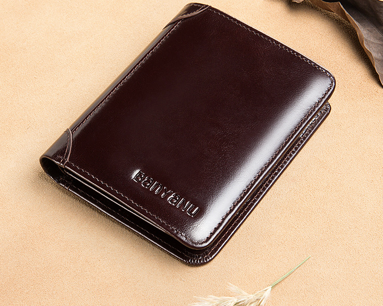 Genuine Leather Men Wallets