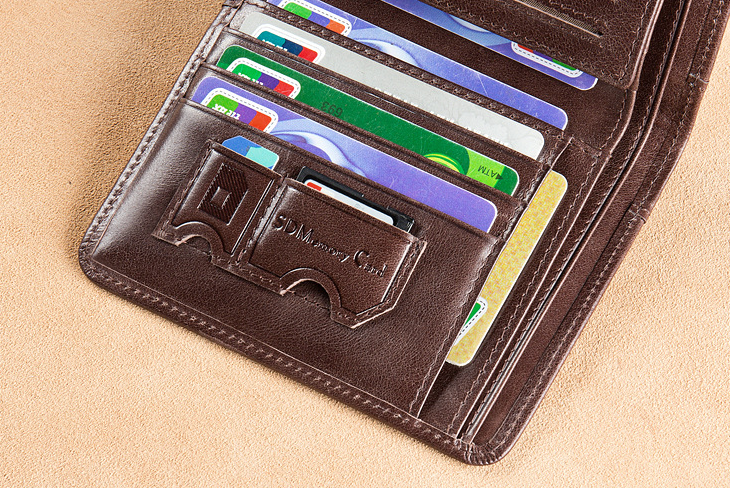Genuine Leather Men Wallets